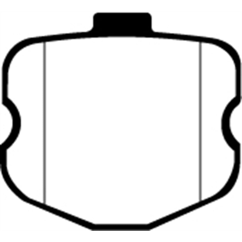 EBC 06-08 Chevrolet Corvette (C6) 7.0 (Z06) Yellowstuff Front Brake Pads