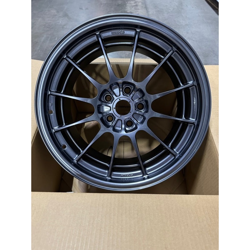 Enkei NT03+M 18×9.5 5×114.3 27mm Offset 72.6mm Bore Gunmetal Wheel