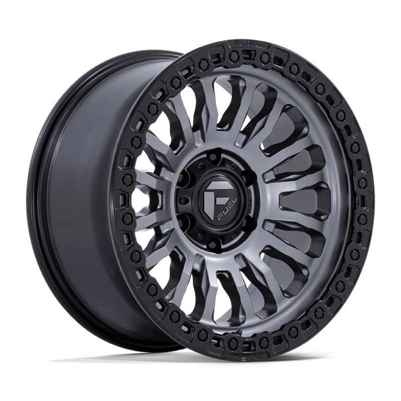 Fuel Wheels FC857 Rincon 17″ 6×135 Matte Gunmetal With Black Lip