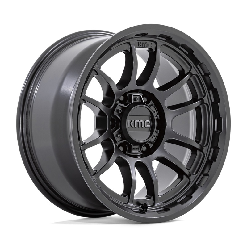 KMC Wheels KM727 Wrath 17″ 6×139.7 Satin Black