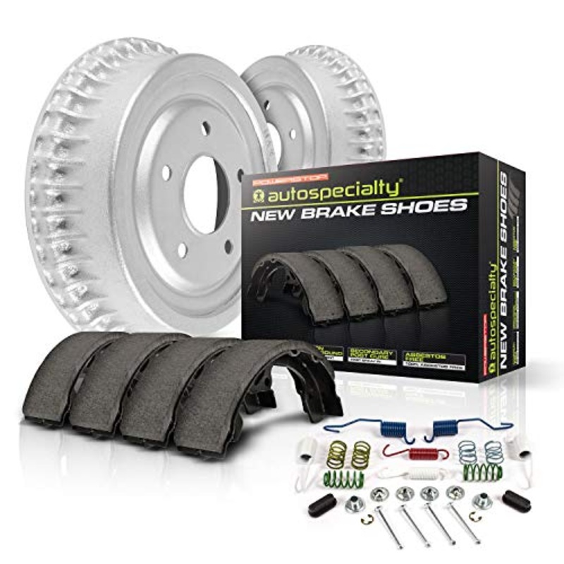 Power Stop Rear KOE15404DK Stock Replacement Drum and Shoe Kit
