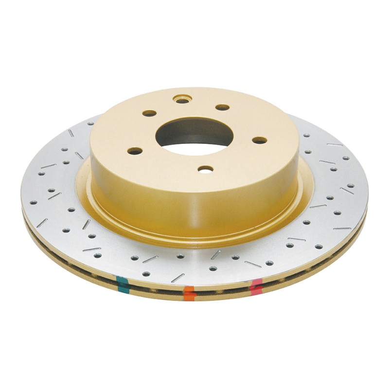 DBA 06-07 350Z / 05-07 G35 / 06-07 G35X Rear Drilled & Slotted 4000 Series Rotor