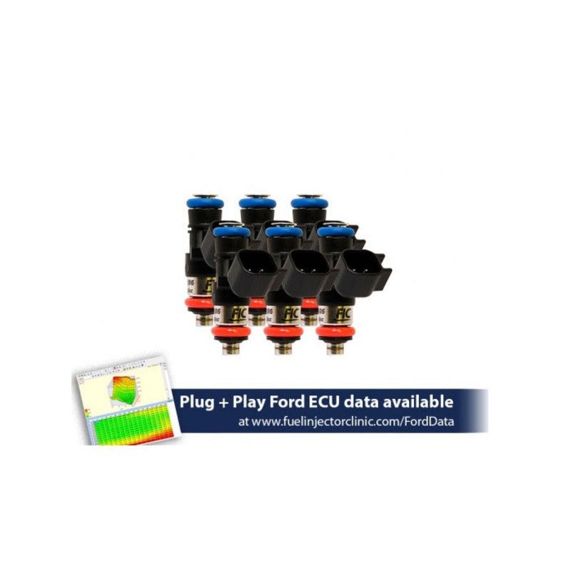 Fuel Injector Clinic (FIC) 850cc Injector Set for Ford Raptor (2010-2014)