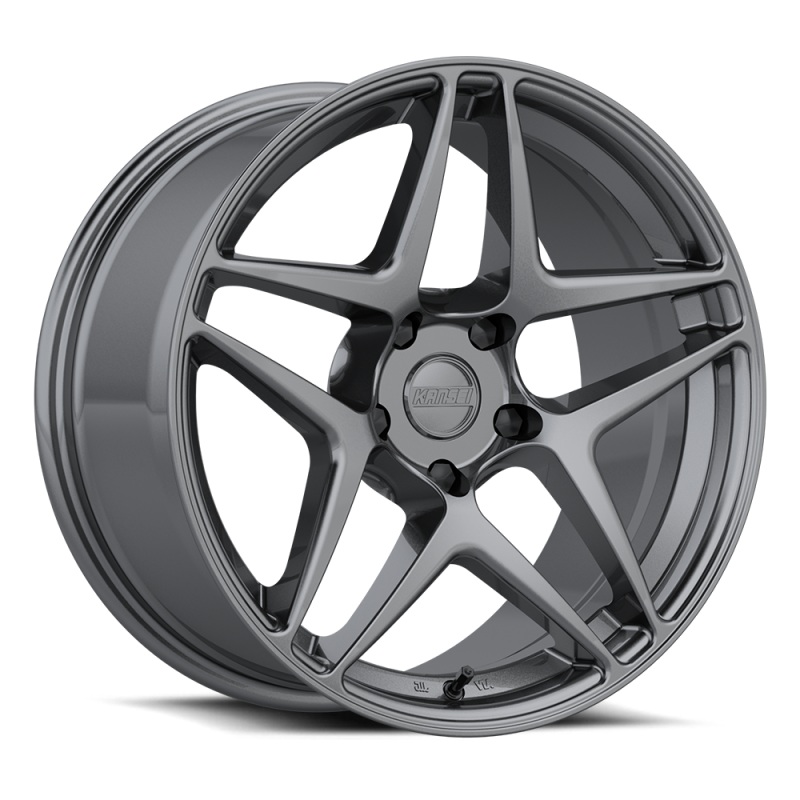 Kansei K15G Astro 18×9.5in / 5×114.3 BP / 35mm Offset / 73.1mm Bore – Gunmetal Wheel