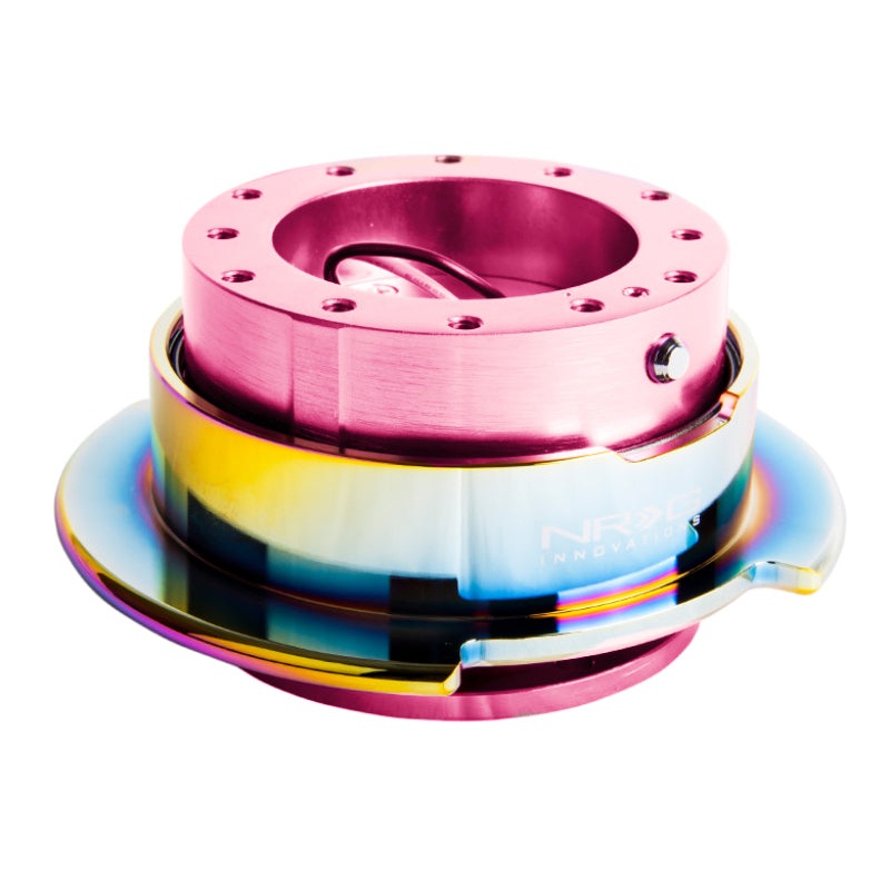NRG Quick Release Gen 2.5 – Pink Body / Neochrome Ring