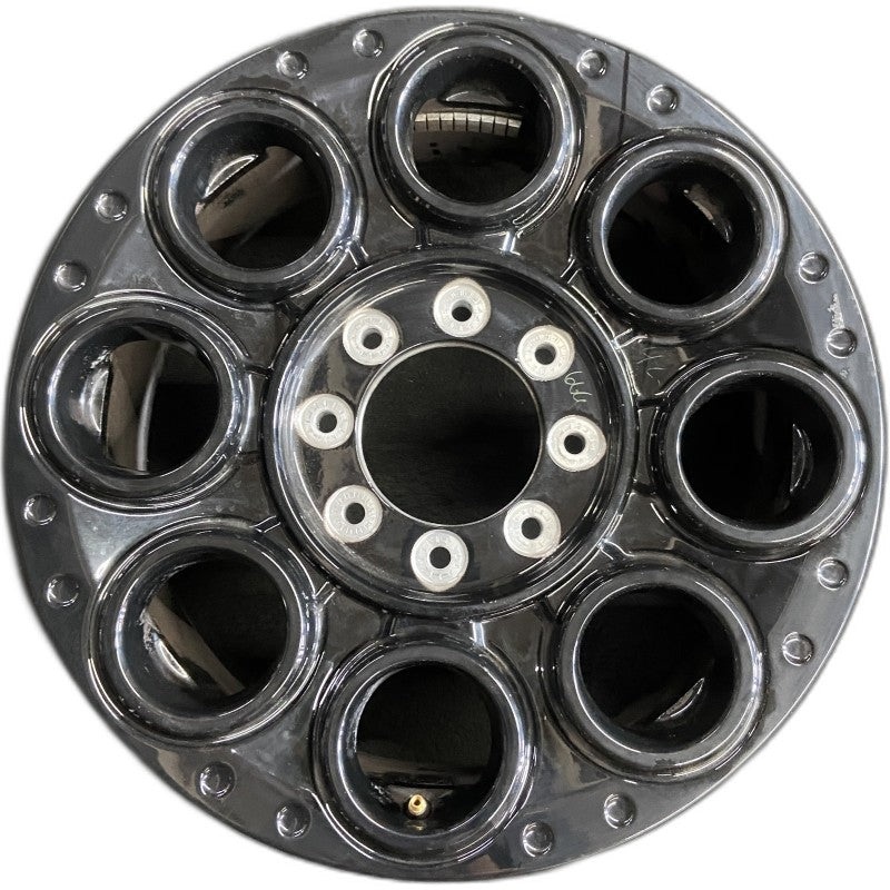 20″ FORD F250SD PICKUP 23-24 20×8 8 spoke solid spoke black circle spoke Original OEM Wheel Rim