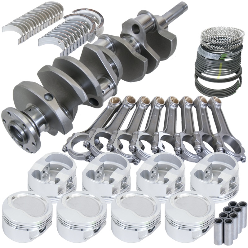 Eagle Ford FE 4.250in Crank 6.700in I-Beam Rods -21cc Inv Dome 4.165in Pistons Rotating Assembly