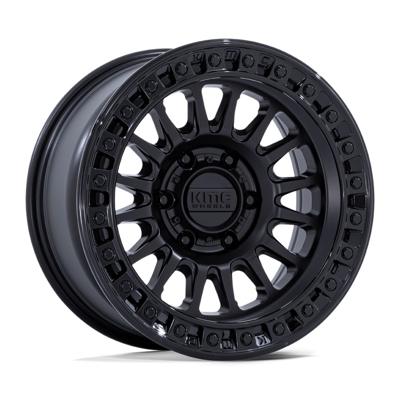 KMC Wheels KM552 IMS 20″ 6×120 Matte Black W/ Gloss Black Lip
