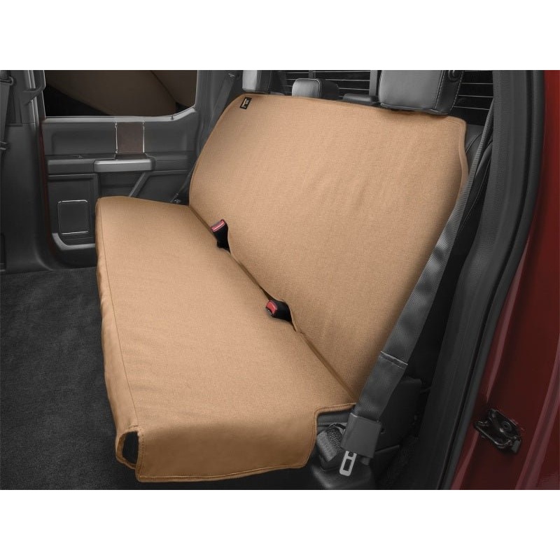 WeatherTech 97-17 Ford F550 Tan Bucket Seat Protector