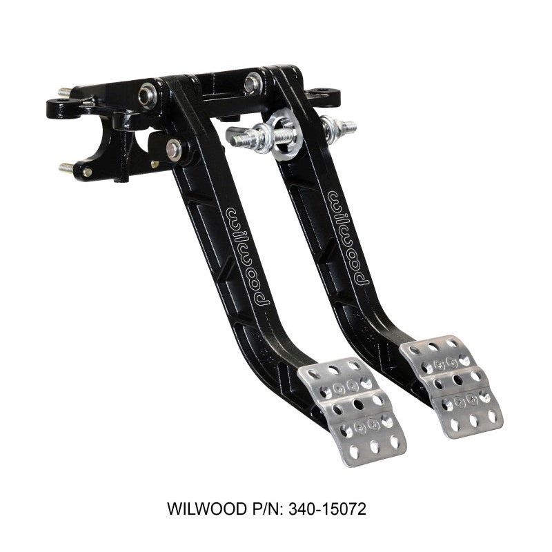 Wilwood Adjustable-Trubar Dual Pedal – Brake / Clutch – Fwd. Swing Mount – 6.25:1