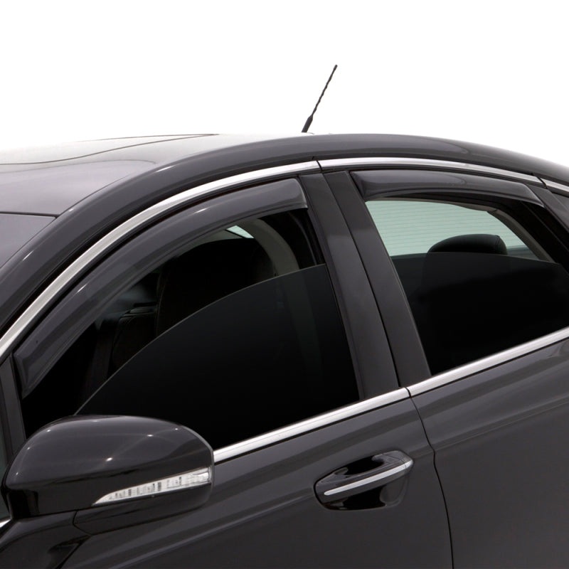 AVS 08-12 Chevy Malibu Ventvisor In-Channel Front & Rear Window Deflectors 4pc – Smoke
