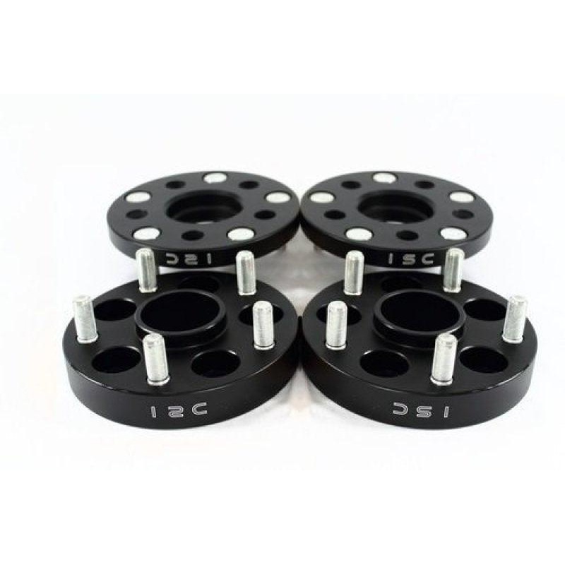 ISC Suspension 5×114.3 Hub Centric Wheel Spacers 20mm Black (Pair)