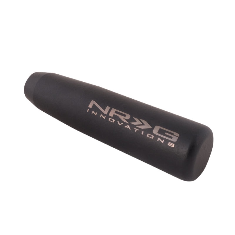 NRG Universal Short Shifter Knob – 5in. Length / Heavy Weight 1.27Lbs. – Black Wrinkle Finish