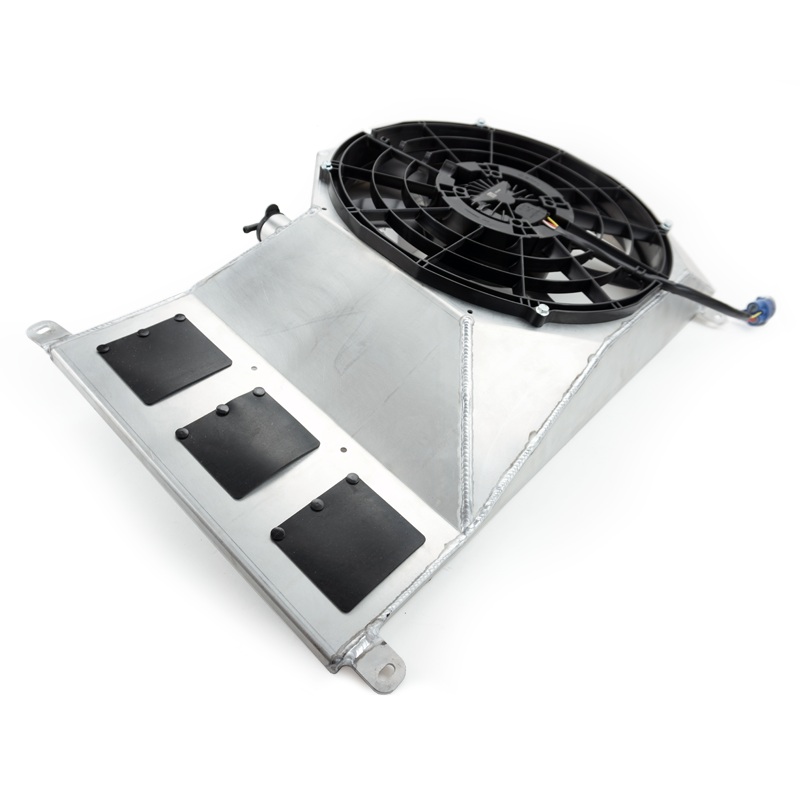 PHR SPAL 16″ Single Brushless Fan Kit for 2nd Gen GS300Wrinkle black powder coat