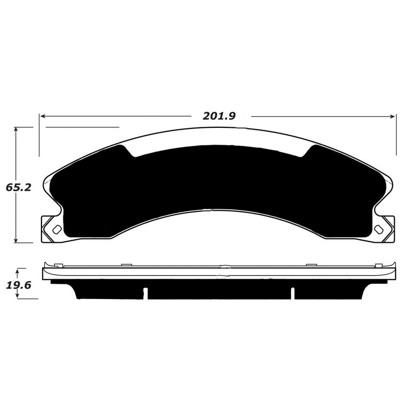 Porterfield Brake Pads for 2017 GMC SIERRA 2500 4WD