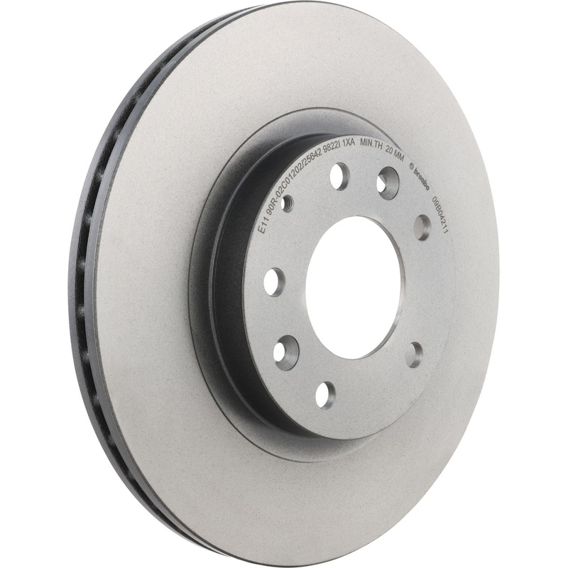 PRIME UV Coated Front Disc Brake Rotor – 09.B042.11