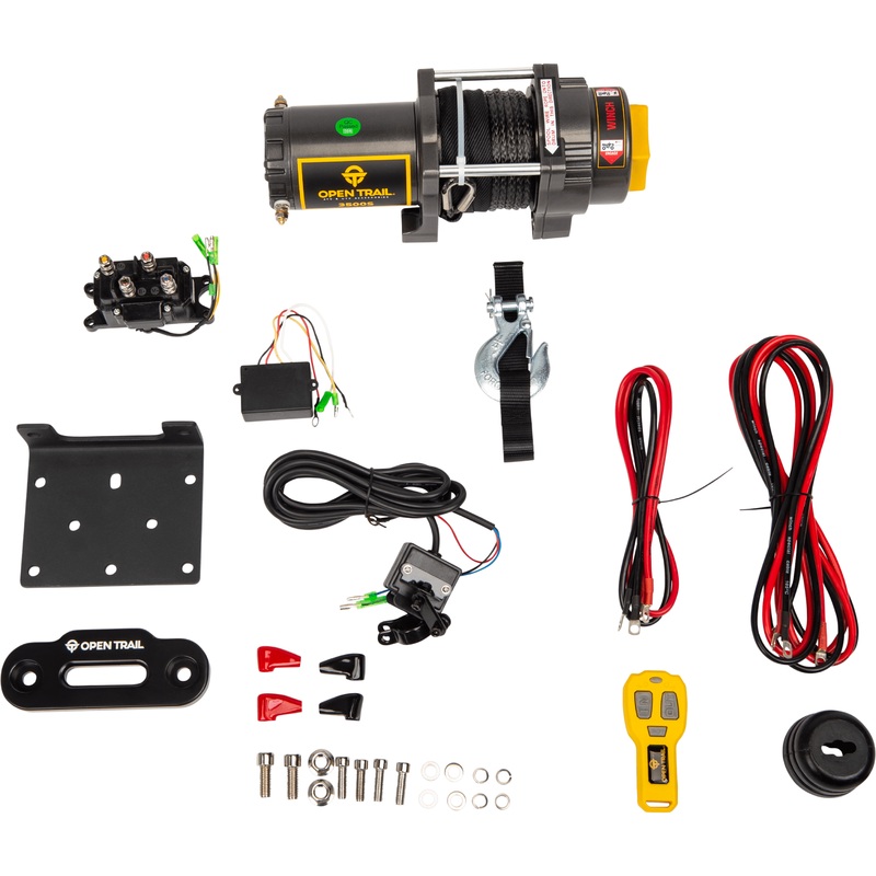 3500Lb Winch Synthetic Rope by Open Trail