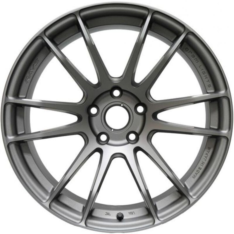 Gram Lights 57XTREME Spec-D 18×9.5 +38 5-100 Semi Gloss Black Wheel
