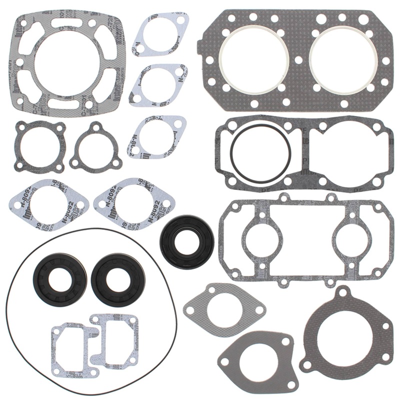 Vertex 611103 Gaskets 82-89 Kawasaki JS550 Complete Gasket Kit w/ Oil Seals