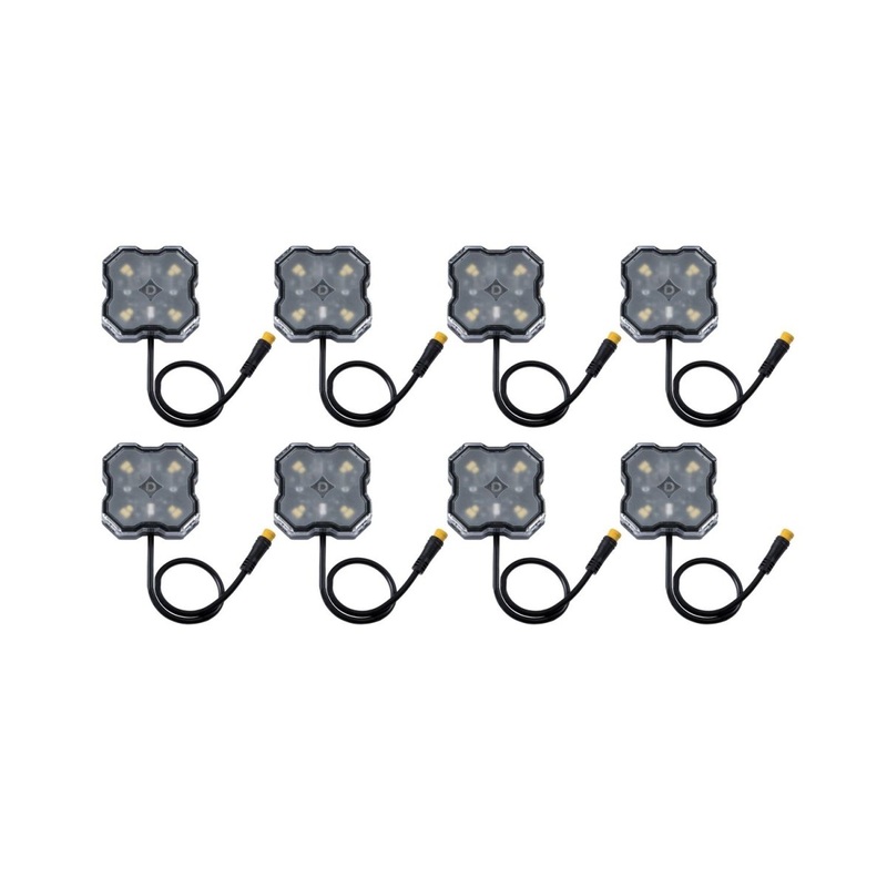 Diode Dynamics Stage Series Single-Color LED Rock Light (8-pack)