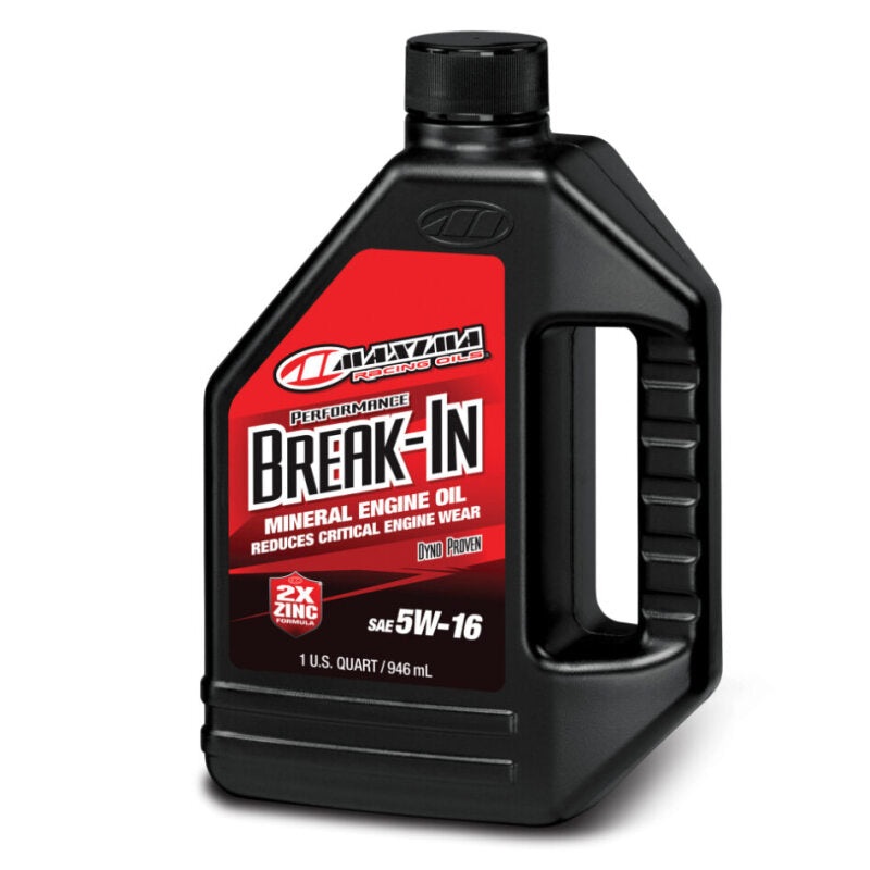 Maxima Performance Auto Performance Break-In 5W16 Mineral Engine Oil – Quart