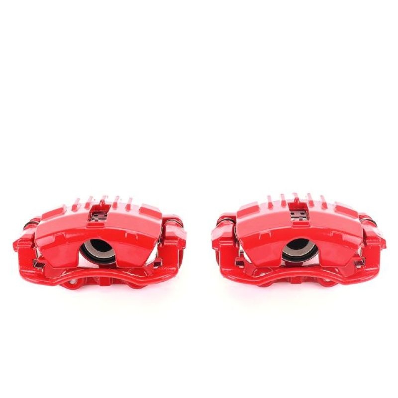 Power Stop 97-05 Chevrolet Blazer Rear Red Calipers w/Brackets – Pair