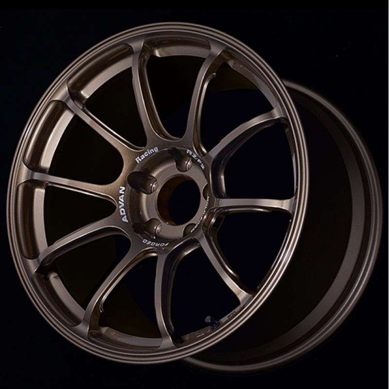 Advan RZ-F2 18×9.5 +12 5-114.3 Racing Umber Bronze Wheel