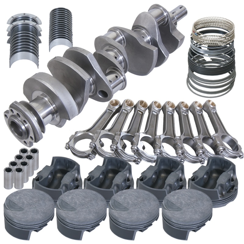 Eagle Chevy 454 4.250in Crank 6.385in I-Beam Rods -3cc Flat Top 4.280in Pistons Rotating Assembly