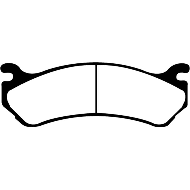 EBC 02 Cadillac Escalade 5.3 (Akebono rear caliper) Greenstuff Front Brake Pads