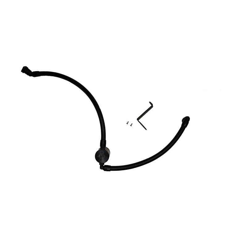 J&L 23-25 Ford Ecoboost 2.0 Oil Separator PCV Side – Black Anodized