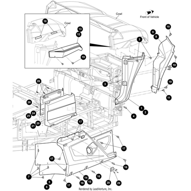 Nylon Hinge by Arctic Cat