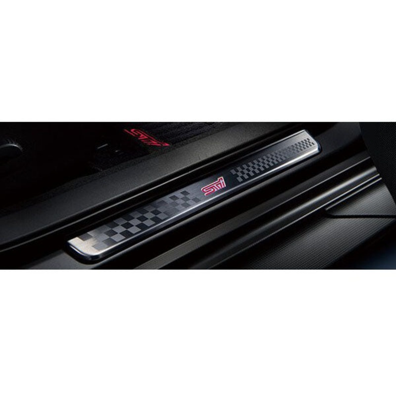 Subaru OEM [22-25 WRX] LED Side Sill Plates with Logo | E1017VC210
