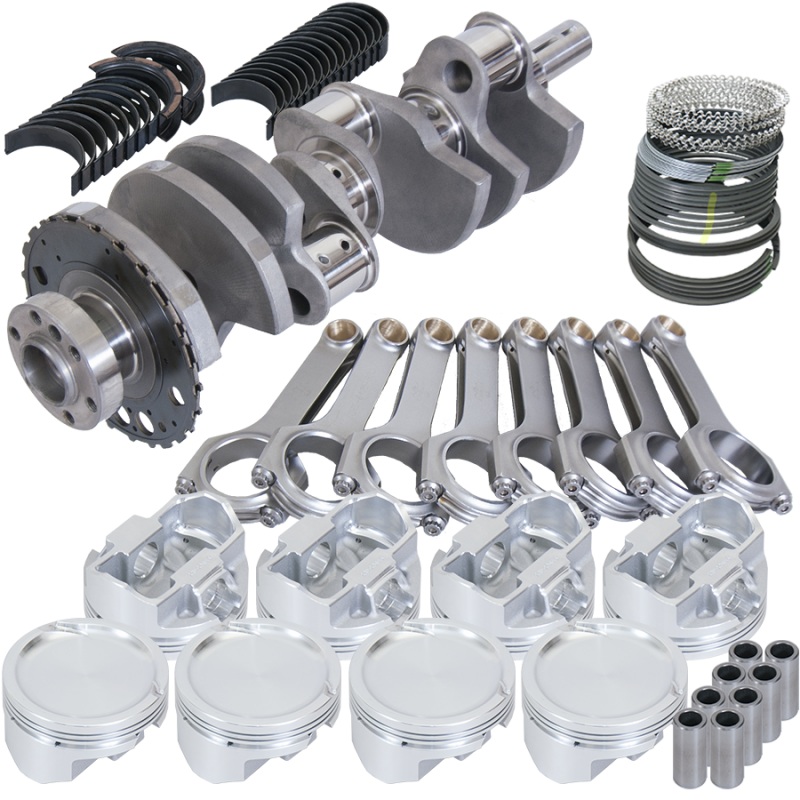 Eagle Chevy LS3 4.000in Crank 24 Tth Reluctor 6.125in H-Beam -29cc 4.070in Pistons Rotating Assembly