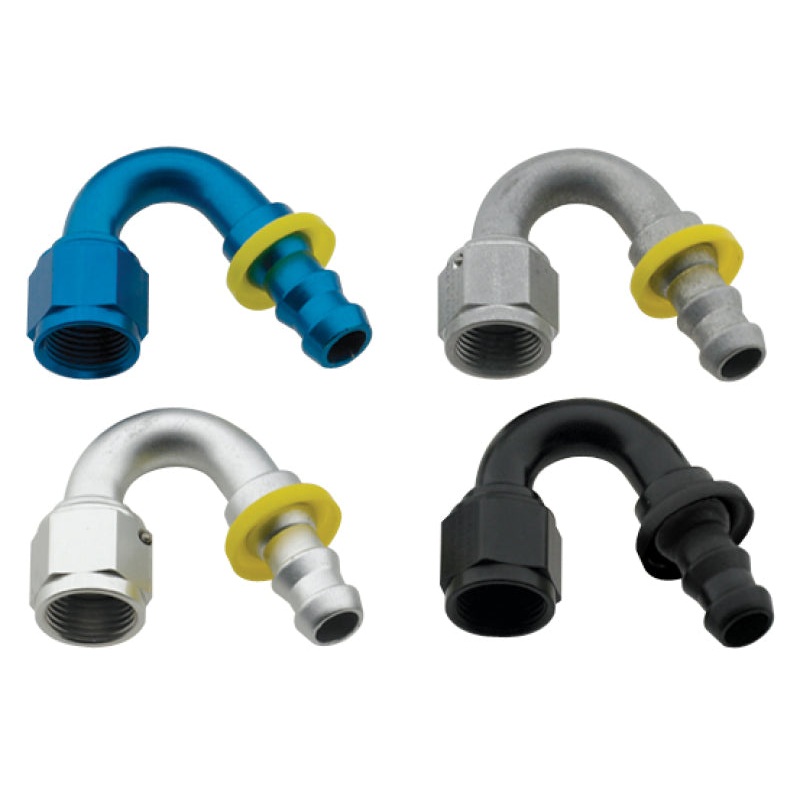 Fragola -16AN Push-Lite End 150 Degree – Blue