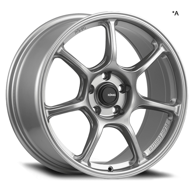 Konig Ultragram 17X9 5X114.3 ET40 Titanium Metallic Knurled Bead