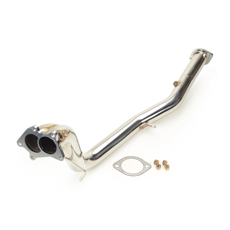 TR Twin Scroll High Flow Catless Downpipe WRX 2008-2014 / STi 2008+ | TR-ES1006