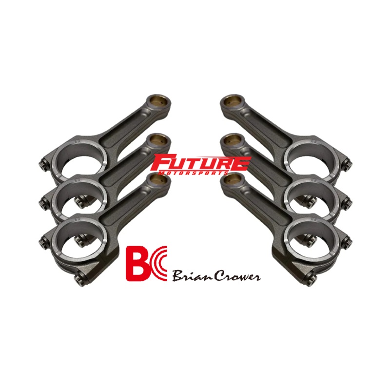 Brian Crower (BC) CONNECTING RODS – MOAR I Beam w/ARP Custom Age 625+ Fasteners (Toyota 2JZ – 5.590″)