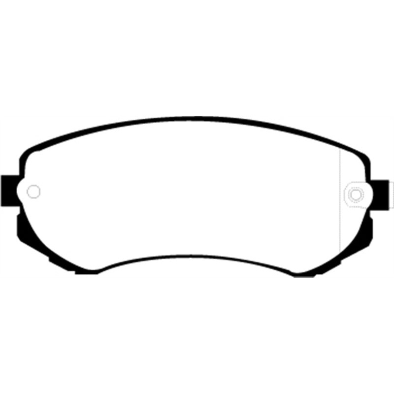 EBC 89-94 Nissan Skyline (R32) 1.8 Greenstuff Front Brake Pads