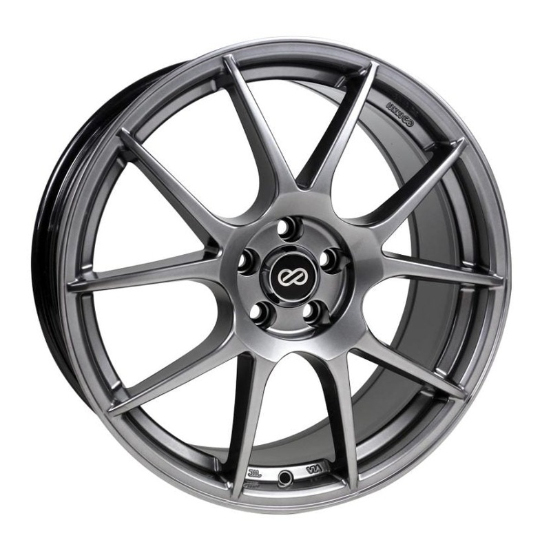 Enkei YS5 17×7.5 5×108 45mm Offset 72.6mm Bore Hyper Black