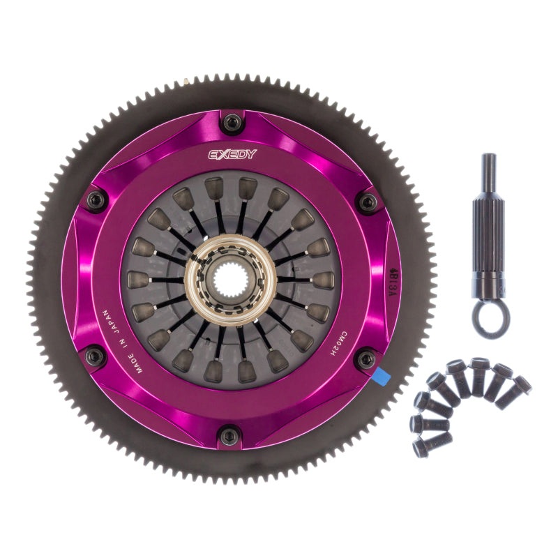 Exedy 2002-2005 Subaru Impreza WRX H4 Hyper Triple Cerametallic Clutch Rigid Disc Pull Type Cover