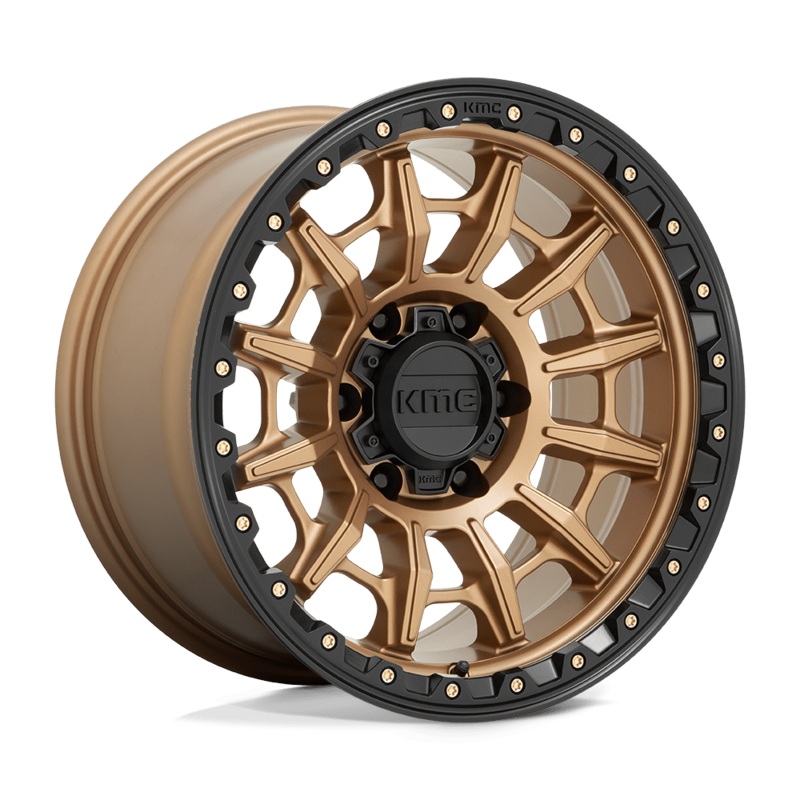 KMC Wheels KM547 Carnage 17″ 6×135 Matte Bronze With Black Lip