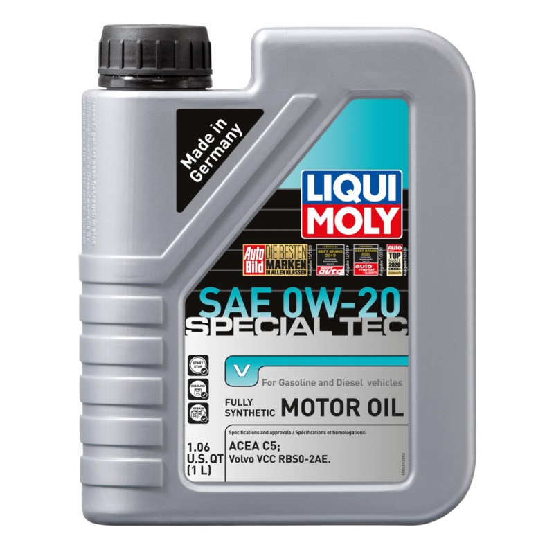 LIQUI MOLY 1L Special Tec V Motor Oil 0W20 – Case of 6