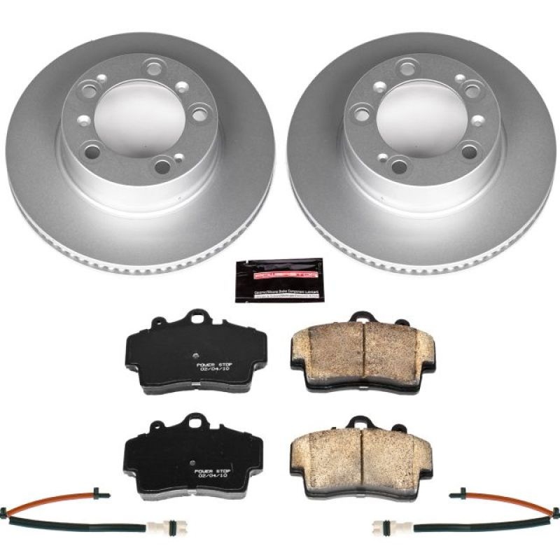 PowerStop Power Stop 97-04 Porsche Boxster Front Z23 Evolution Sport Coated Brake Kit