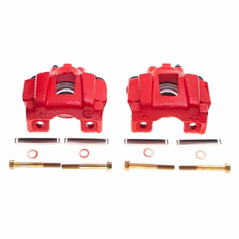 PowerStop Power Stop 98-03 Mercedes-Benz ML320 Rear Red Calipers – Pair