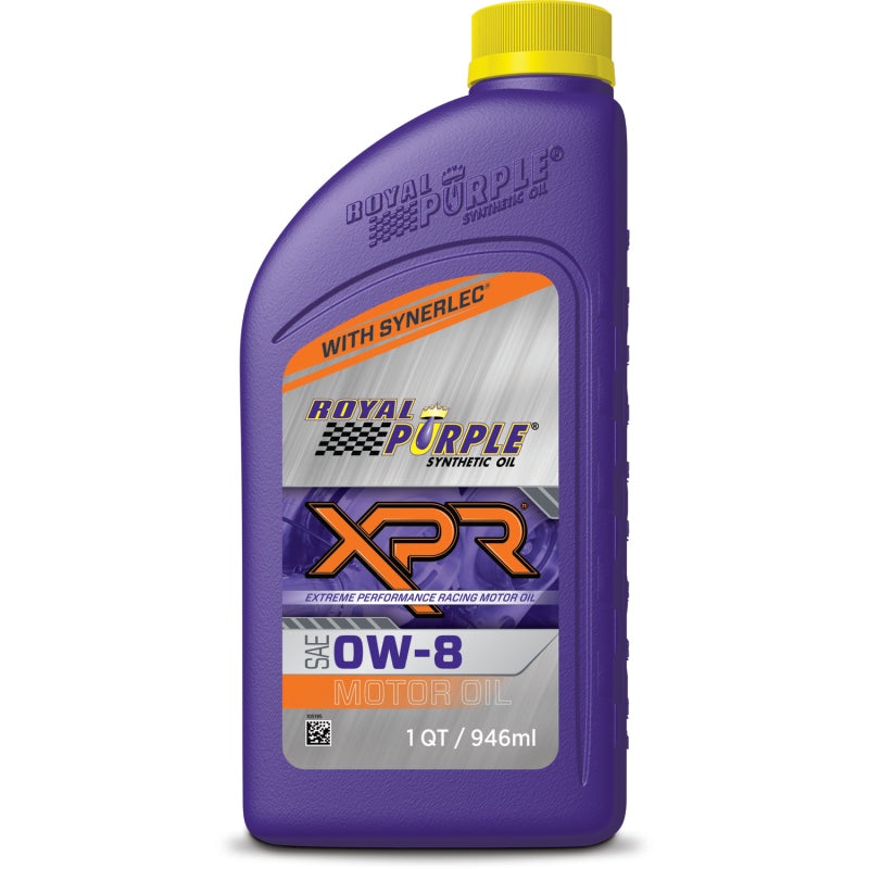 Royal Purple XPR Synthetic Extreme Performance 0W-8 Racing Oil – 1 Quart