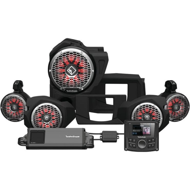 Stage 5 Gen3 Audio System for 2014+ Polaris RZR by Rockford Fosgate