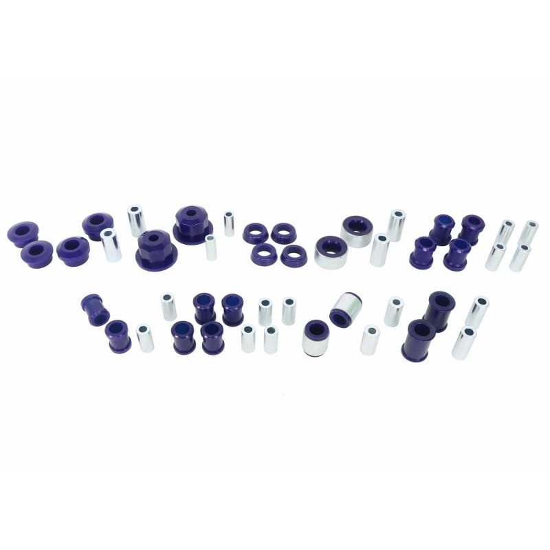 SuperPro 2006 Mazda MX-5 Miata Touring Fr/Rear Vehicle Master Bushing Kit – Camber/Caster Adjustable
