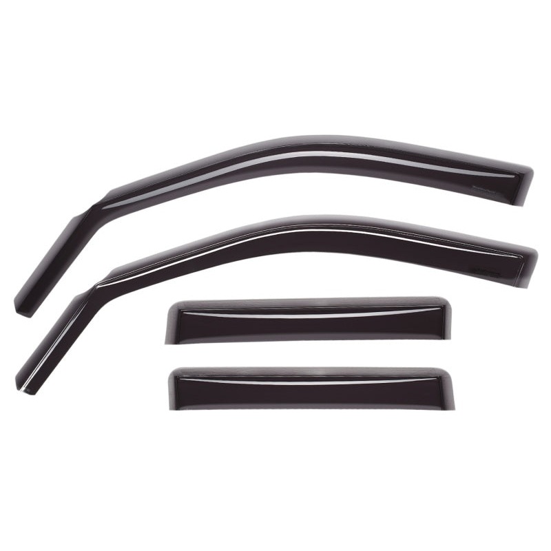 WeatherTech 2015+ Acura TLX Front and Rear Side Window Deflectors – Dark Smoke