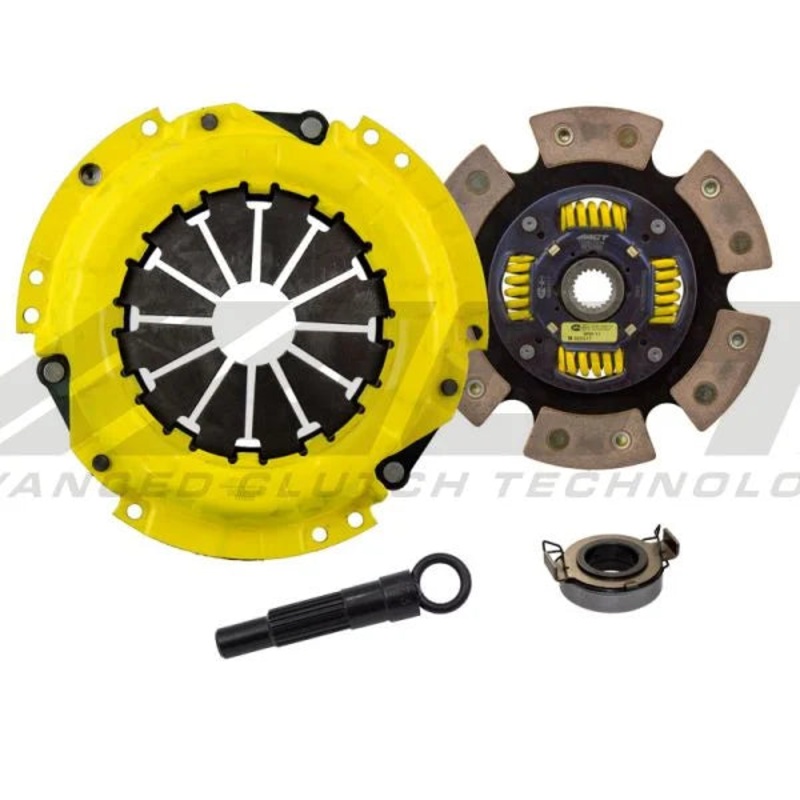 ACT Clutch Kit Sport/Race Sprung 6 Pad Honda Accord 1998-2003 1.6L L4 1590cc, CRX Del Sol 1992-1998 1.5L L4 1493cc, 1.6L L4 1590cc Esi