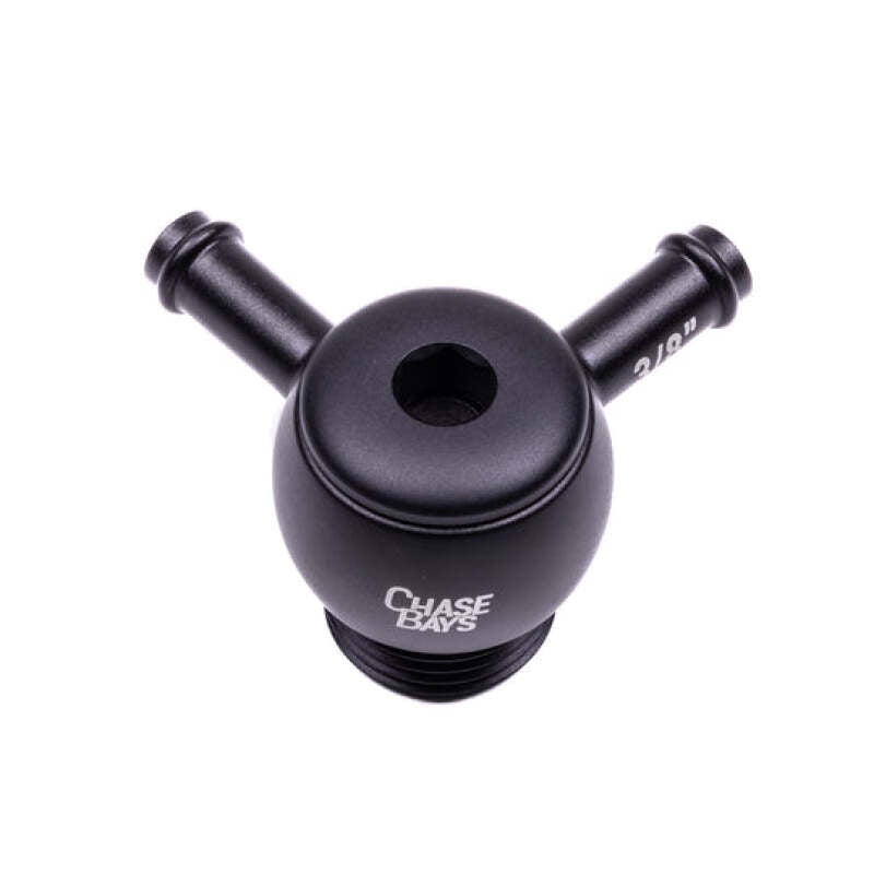 Chase Bays 3/8 Barb 90 Degree L to 10AN ORB Adapters